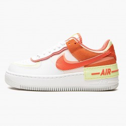 Nike Women's Air Force 1 Shadow White Magic Ember Running Sneakers CI0919-110