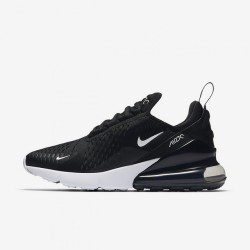 Nike Women's/Men's Air Max 270 Black White AH6789-001 Running Sneakers